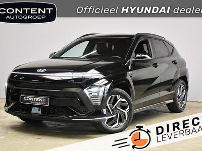 Zwart (metallic) Nieuw 2025 Hyundai Kona N Line SUV | € 35.790 (Goede deal)