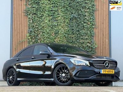 Zwart Occasion 2017 Mercedes CLA180 AMG Sedan | € 21.950 (Iets duurder)