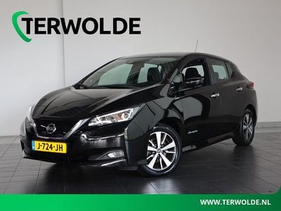 Zwart Occasion 2020 Nissan Leaf Acenta Hatchback | € 12.445 (Goede deal)