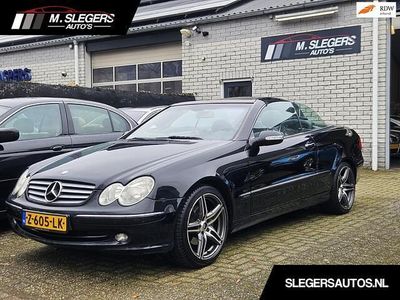 Occasion Mercedes CLK200 Avantgarde 163 PK (119 kW) 2005 Zwart Cabriolet