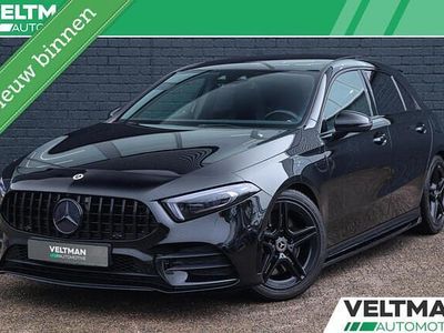 Zwart Occasion 2020 Mercedes A250 AMG line Hatchback | € 27.495 (Eerlijke prijs)