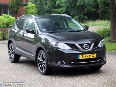 Zwart Gebruikt 2014 Nissan Qashqai Tekna SUV | € 11.999 (Iets duurder)