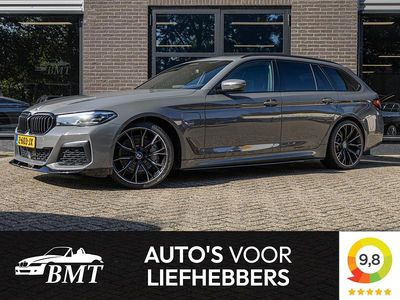 Grijs Occasion 2021 BMW 530 Executive Stationwagen | € 33.850 (Duur)