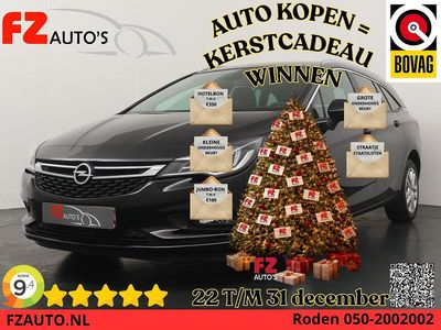 Zwart Gebruikt 2018 Opel Astra Edition Stationwagen | € 10.445 (Eerlijke prijs)