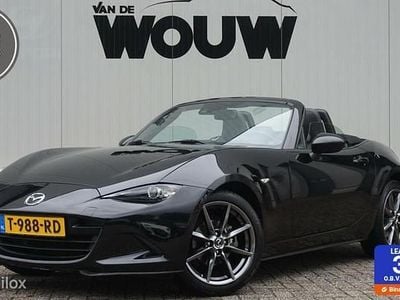 Occasion Mazda MX5 131 PK (96 kW) 2017 Zwart Cabriolet