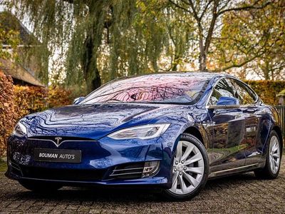 Occasion Tesla Model S 311 kW (423 PK) 2017 Blauw (metallic) Hatchback