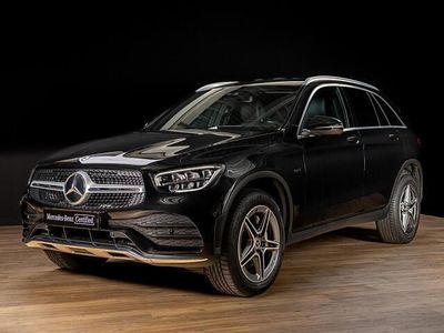 Zwart Occasion 2021 Mercedes GLC300 AMG line SUV | € 43.950 (Eerlijke prijs)