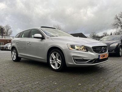 tweedehands Volvo V60 2.4 D6 AWD Plug-In Hybrid Summum *SUNROOF | ACC | XENON | VOLLEDER | BLIS | MEMORY-SEAT | NAVI-FULLMAP | ECC | CRUISE*