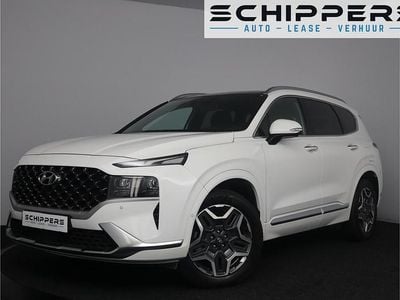 Wit (metallic) Gebruikt 2023 Hyundai Santa Fe Premium SUV | € 44.900 (Eerlijke prijs)