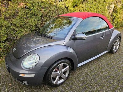 tweedehands VW Beetle NewBeetle Cabrio 1.8 Turbo 108.000 km Airo Leer VOL