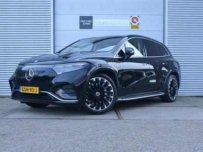 Zwart Occasion 2024 Mercedes EQS580 AMG line SUV | € 117.500