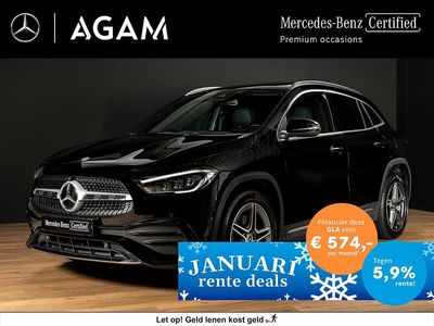 Zwart Occasion 2023 Mercedes GLA250 AMG line SUV | € 43.950 (Iets duurder)