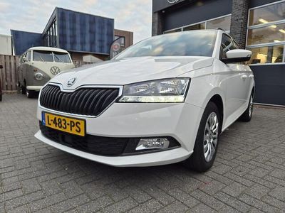 Wit Gebruikt 2021 Skoda Fabia Ambition Stationwagen | € 12.950 (Eerlijke prijs)