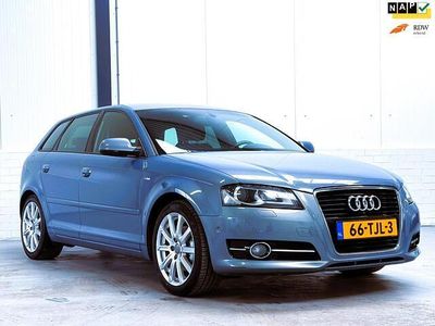 Blauw (metallic) Occasion 2012 Audi A3 Sportback S-Line Hatchback | € 8.999 (Eerlijke prijs)