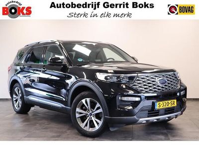 Zwart (metallic) Gebruikt 2022 Ford Explorer Platinum SUV | € 49.850 (Iets duurder)
