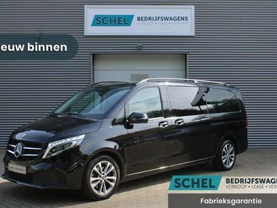 tweedehands Mercedes V300 Extra Lang Dubbele Cabine Avantgarde - Airmatic - Leder - Navi - 360 camera