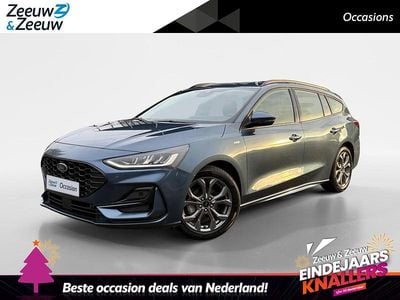 Blauw Gebruikt 2023 Ford Focus ST-Line Stationwagen | € 22.950 (Eerlijke prijs)