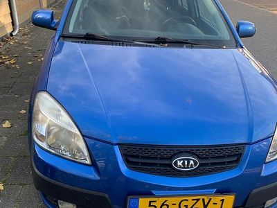 Occasion Kia Rio 2008 Blauw (metallic) Hatchback