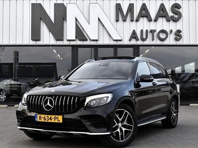 Zwart Occasion 2015 Mercedes GLC250 AMG line SUV | € 29.750 (Duur)