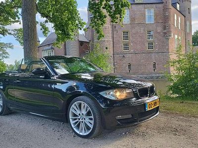 Zwart Occasion 2009 BMW 120 Cabriolet Cabriolet | € 6.450 (Eerlijke prijs)