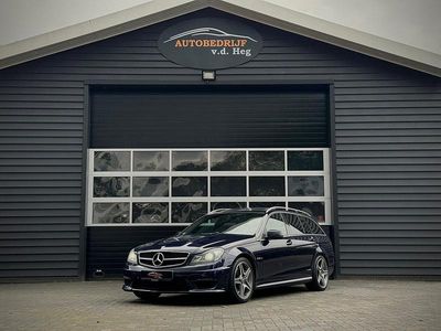 Blauw, metallic lak Occasion 2013 Mercedes C63 AMG AMG Stationwagen | € 30.900 (Duur)