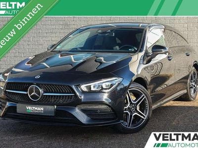 Zwart Occasion 2021 Mercedes CLA250e Shooting Brake AMG line Stationwagen | € 26.795 (Eerlijke prijs)