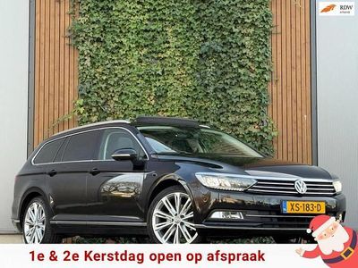 Zwart Occasion 2017 VW Passat Highline Stationwagen | € 18.990 (Iets duurder)