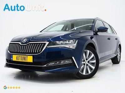 Blauw Gebruikt 2021 Skoda Superb Stationwagen | € 19.840 (Super prijs)