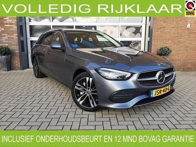Grijs Occasion 2022 Mercedes C300e Luxury Stationwagen | € 30.950 (Super prijs)