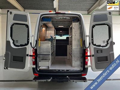 tweedehands VW Crafter SERVICEWAGEN 35 2.0 TDI euro6 L2H2 V230 OMVORMER SORTIMO KASTEN STANDKACHEL TREKHAAK 3500KG RIJKLAARPRIJS