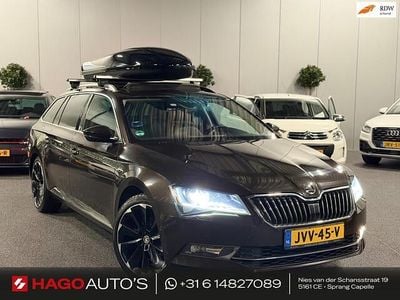 Occasion Skoda Superb LAURIN & KLEMENT 180 PK (132 kW) 2017 Bruin Stationwagen