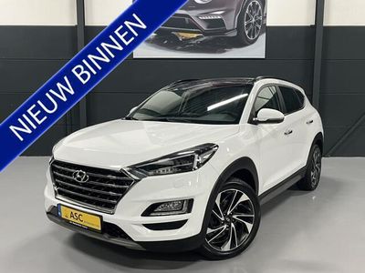 tweedehands Hyundai Tucson 1.6 T-GDI 177pk PREMIUM (Automaat) Leder Navigatie 360Camera Krell Panoramadak Xenon