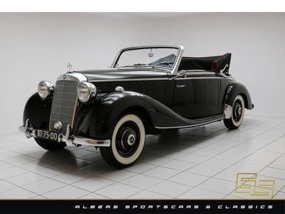 Zwart Occasion 1952 Mercedes 170 Cabriolet | € 121.950