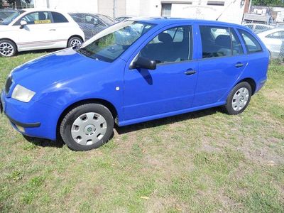 Blauw Gebruikt 2002 Skoda Fabia Classic Stationwagen | € 3.199
