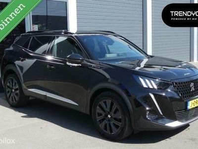 Zwart Occasion 2020 Peugeot 2008 GT-line SUV | € 21.995 (Duur)