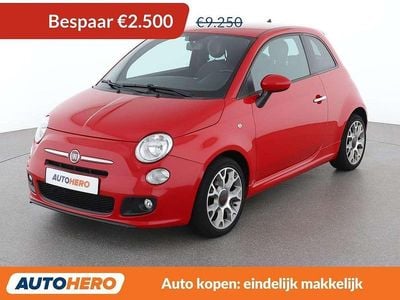 Rood Occasion 2015 Fiat 500 S Hatchback | € 6.949 (Eerlijke prijs)