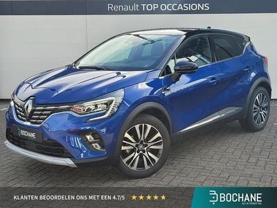 Twotone bleu iron (rqh) & noir étoilé (gne) Occasion 2024 Renault Captur Bose Edition SUV | € 28.800 (Eerlijke prijs)