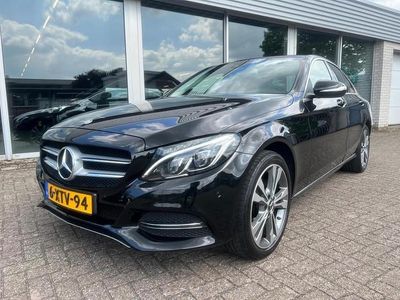 Zwart (metallic) Occasion 2014 Mercedes C180 Sedan | € 12.999 (Eerlijke prijs)