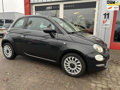 Zwart Occasion 2017 Fiat 500 Lounge Hatchback | € 8.500 (Eerlijke prijs)