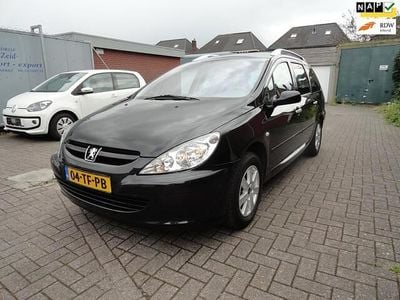 Zwart Gebruikt 2003 Peugeot 307 Stationwagen | € 1.950 (Eerlijke prijs)