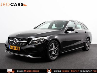 tweedehands Mercedes 200 C-KLASSE Estate184pk 9G Tronic AMG Line Hybride | Navigatie | Climate Control | Keyless | Camera | Electrisch bedienbare achterklep | Lichtmetalen velgen