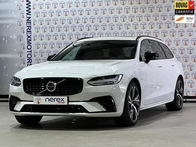 Occasion Volvo V90 R-Design 395 PK (290 kW) 2020 Wit Stationwagen