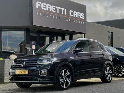 tweedehands VW T-Cross - 1.0 TSI AUT7 STYLE R-LINE LEDER NAVI CAMERA APPLE-