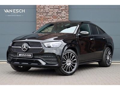 Occasion Mercedes GLE350 AMG line 2021 Zwart Coupé
