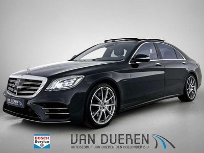 Zwart Gebruikt 2019 Mercedes S560 AMG Line Premium Plus Sedan | € 58.950