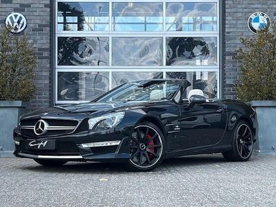 Zwart, metallic lak Gebruikt 2012 Mercedes SL63 AMG AMG Cabriolet | € 54.950