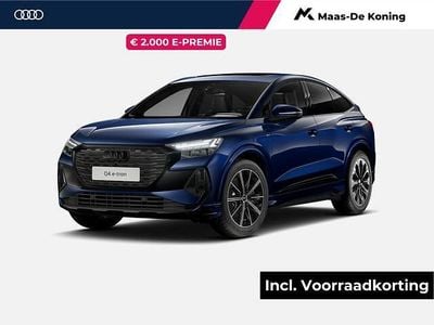 Blauw Nieuw 2025 Audi Q4 Sportback e-tron Competition SUV | € 61.990 (Eerlijke prijs)