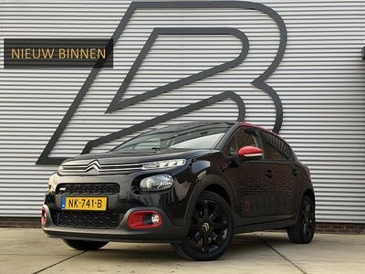 Zwart Gebruikt 2017 Citroën C3 PureTech Hatchback | € 9.943 (Eerlijke prijs)
