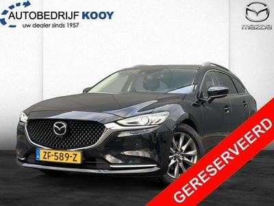 Occasion Mazda 6 Comfort 165 PK (121 kW) 2019 Jet black (zwart metallic) Stationwagen