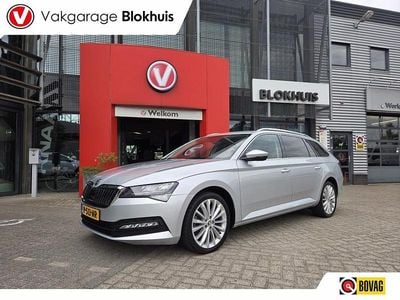 Occasion Skoda Superb Business Line 150 PK (110 kW) 2022 Grijs Stationwagen